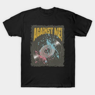 Against Me! Vintage Vynil T-Shirt